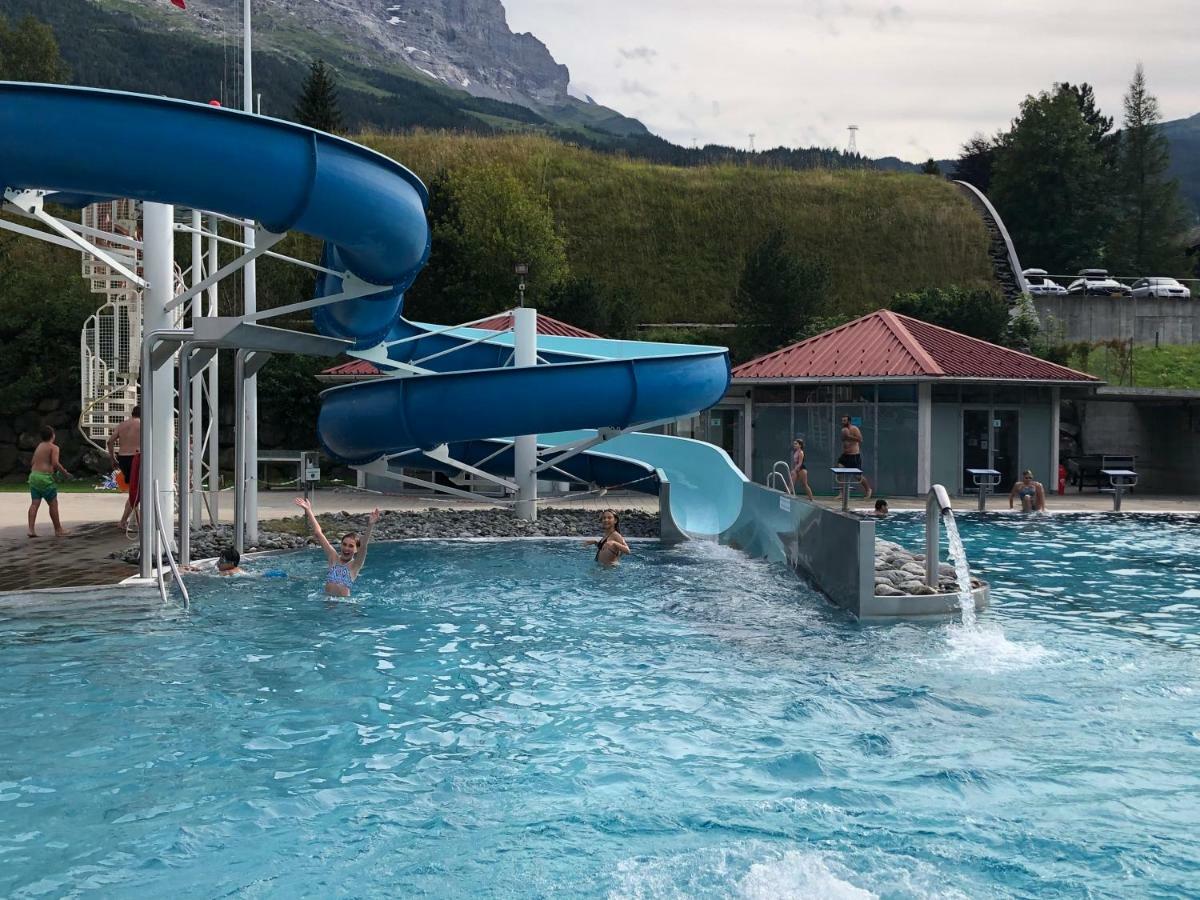 Chalet Zur Hoehe Grindelwald Esterno foto